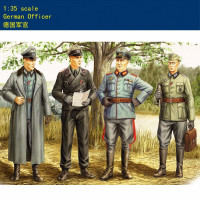 小号手84406拼装兵人模型1/35德国军官小人仔长官