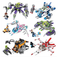 星球大战系列积木启蒙星际探险系列儿童玩具拼装积木3-6周岁幼儿园儿童生日拼插玩具 1605-1610