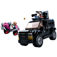 兼容乐高警察局3城市警察特警指挥车拼装积木儿童玩具6-10岁 特种装甲突击车