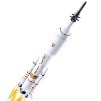 兼容乐高太空拼装积木男孩航空航天拼插玩具模型6-8-10岁 长征火箭