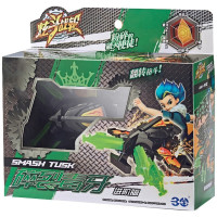 三宝炫斗战轮玩具炎龙反斗战刃站伦疾电獠牙雷霆战斧翻斗对战车套装儿童玩具 炎龙战刃+雷霆战斧+战斗盘