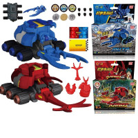 灵动创想正版超甲虫战记玩具竞技对战反斗甲虫战车套装玩具儿童 超甲虫战记竞技款-梅塔基