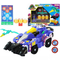 亿奇 心奇爆龙战车之驯龙斗士玩具新奇暴龙战车爆炎毁灭者机甲爆裂变形爆变恐龙霸王龙 [豪华版]雷鸣闪电号-流星翼龙