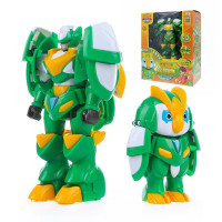 智尊 星原小宝2之神勇V5队变形合体机器人新元星源星宝玩具男孩儿童机甲玩具 2代6.5寸-疾风鹰[可变形互换合体]