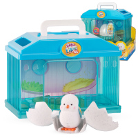 灵动创想我的小宠发光唱歌录音小鸟电子宠物玩具惊喜孵化小鸡小海龟 惊喜孵化小鸡屋套装28325