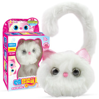 亿奇智能萌宠心奇欢乐宠玩具 儿童手环电子宠物女孩发声创意仿真娃娃挺逗萌宝节日 智能手环欢乐宠[颜色随机]