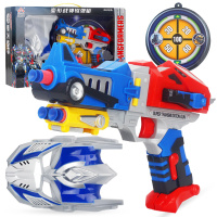 电动连发软弹玩具儿童玩具安全软弹发射软蛋男孩玩具抢套装 擎天战神套装软弹枪