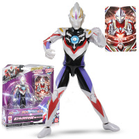 万代 玩具玩偶儿童模型玩具欧布罗布捷德赛罗迪迦人偶公仔套装 超可动欧布重光形态21902