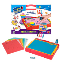 彩裁乐绘画工具 手工制作DIY工坊儿童玩具套装女孩创意粘贴剪纸水彩笔 彩裁乐-创意制作工坊