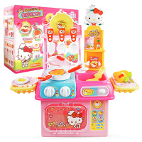 瑞华行HelloKitty凯蒂猫过家家玩具生日厨房手工制作DIY医护仿真套装 KT50115煮厨乐工坊