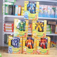 星原小宝2变形玩具合体机器人星宝1疾风鹰心愿鑫源星元兴源星愿园 2代6.5寸-（6款全套）