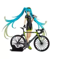 2017 EX-037 美少女星空雪音未来 关节可动换脸手办模型 307可动自行车音 国产手办