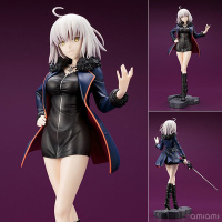 fate figma 366 saber手办 圣女贞德 黑贞德关节可动手办模型 黑贞德私家服 国产手办