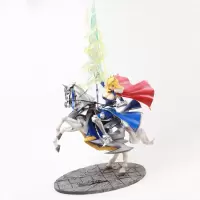 fate figma 366 saber手办 圣女贞德 黑贞德关节可动手办模型 白枪呆 国产手办