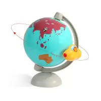 特宝儿地图拼图儿童磁力中国地图磁性拼图玩具世界地图男孩女 地球仪拼图.