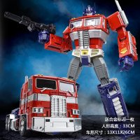 王者威将变形玩具金刚合金版擎天大哥司令官战刃大蜂机器人玩具 原色MPP10