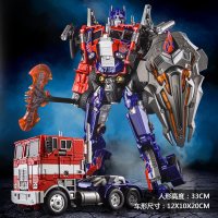 王者威将变形玩具金刚合金版擎天大哥司令官战刃大蜂机器人玩具 擎天大哥