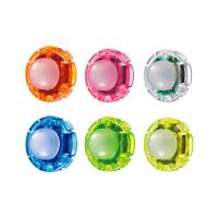 正版奥迪双钻火力少年王5悠悠球溜溜球玩具炫光配件发光灯光组件 极彩5对(白.绿.黄.红.粉.无)