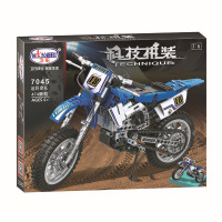 兼容乐高卫乐积木科技拼装儿童创意拼装拼插玩具越野摩托