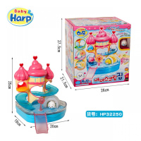 韩国小伶玩具太伶美趣味仿真冰箱过家家2-3-6岁儿童玩具 小海豹哈璞冰淇淋乐园