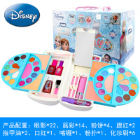 小马宝莉儿童化妆品套装公主彩妆盒装水洗小女孩玩具生日 迪士尼冰雪潘多拉送化妆刷+指甲油