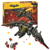 兼容乐高超级英雄蝙蝠侠战机70916儿童拼装积木男孩玩具