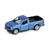 五寸1/36福特猛禽F150皮卡越野车小汽车模型玩具金属合金车 蓝色