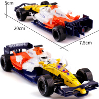 合金模型车1:32赛车 F1方程式赛车跑车儿童汽车模型玩具儿童玩具 黄色