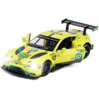 金属仿真1:32适用于宝马DTM赛车M4宾利合金小汽车模型玩具 阿斯顿马丁97号