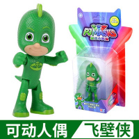 奥迪双钻正品睡衣小英雄儿童玩具豪华版猫车鹰翔机飞壁侠男孩玩具 可动人偶-飞壁侠230030