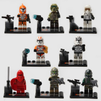 星球大战钛战机步行机器人仔飞船战舰兼容乐高拼装积木玩具75179 星球大战人仔袋装8款