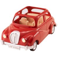 [动漫城]日本森贝儿家族 森林动物家族 女孩过家家 情景玩具 户外郊游系列 私家小轿车5270