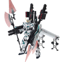 [动漫城]万代(BANDAI)高达模型 mg 1/100 敢达模型拼装玩具 MG全装备武装独角兽ka卡版