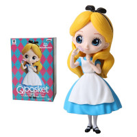 [动漫城]万代 眼镜厂 迪士尼Disney公主 人物景品玩偶娃娃手办 爱丽丝思考时光35470