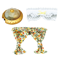 [动漫城]森贝儿家族 森贝尔森林动物家族 女孩过家家 情景玩具 家具系列 室内装饰套4268