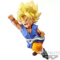 万代（BANDAI）眼镜厂 七龙珠 孙悟空贝吉塔 赛亚人 组立景品手办 必杀奥义龙拳爆发孙悟空B约13厘米
