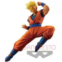 万代(BANDAI)眼镜厂 七龙珠 孙悟空贝吉塔 赛亚人 组立景品手办 超战士列传孙悟饭约16厘米
