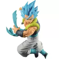 万代(BANDAI)眼镜厂 七龙珠 孙悟空贝吉塔 赛亚人 组立景品手办 超战士列传融合力量悟吉塔约17厘米