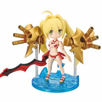 万代BANDAI 拼装模型 FGO Q版 盾娘豆丁魂 FGO02尼禄·克劳狄乌斯