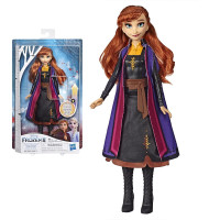孩之宝 冰雪奇缘2 女孩玩具模型玩偶儿童玩具生日 冰雪奇缘2幻彩时尚系列安娜E7001