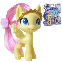 孩之宝(Hasbro) 小马宝莉玩具公仔 基础小马 卡通动漫模型女孩玩具节日 魔法瓶基础小马柔柔