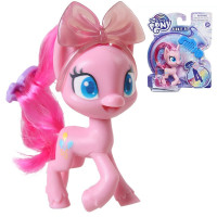 孩之宝(Hasbro) 小马宝莉玩具公仔 基础小马 卡通动漫模型女孩玩具节日 魔法瓶基础小马碧琪