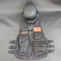 儿童玩具套装 cos特警装备电动声光仿真道具小警察男孩 马甲3件套 2-7岁儿童