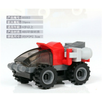 军事坦克模型拼装4兼容乐高积木9力5男孩子6儿童玩具8-10岁7 85003