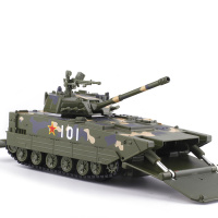 合金坦克模型军事两栖突击车男孩玩具车战车儿童仿真装甲车