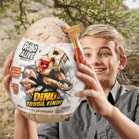 ZURU考古恐龙蛋爆裂小子三角龙霸王龙腕龙独角兽惊喜蛋奇趣蛋玩具1