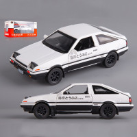 金属1/32丰田AE86合金仿真车模回力汽车摆件模型儿童玩具男生礼物