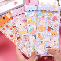 闪乐 卡通泡棉贴饭粒宝宝大号可爱图案泡沫贴宝宝奖励贴手机壳装饰贴纸