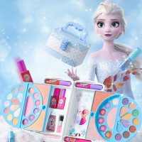 儿童化妆女孩公主套装彩妆爱莎盒玩具生日礼物女童冰雪奇缘wj