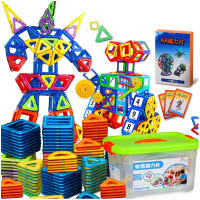 磁力片积木玩具儿童拼装磁力磁铁玩具4-12岁